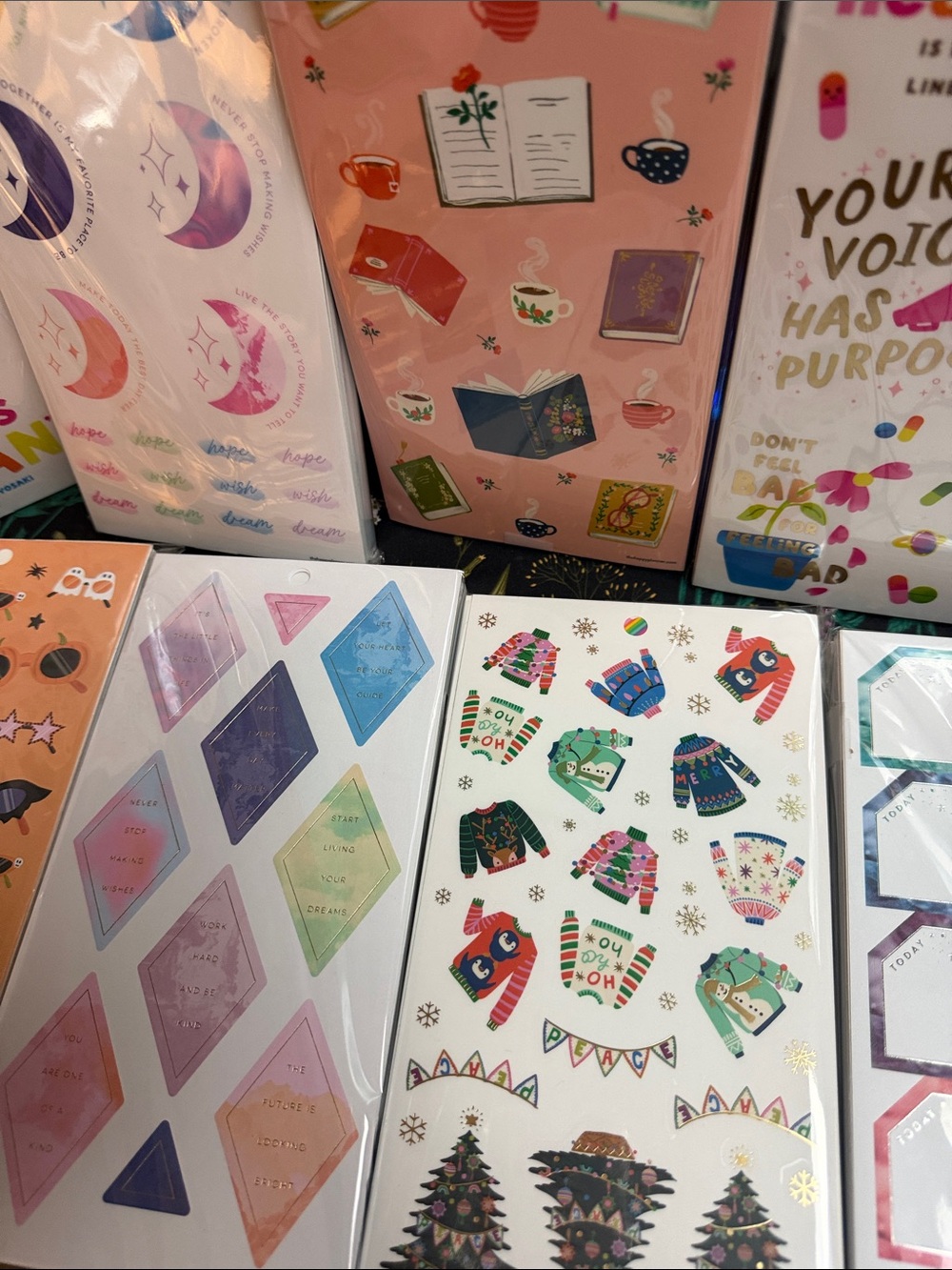 Happy Planner Sticker Bundles - different themes - see pics! 11 available